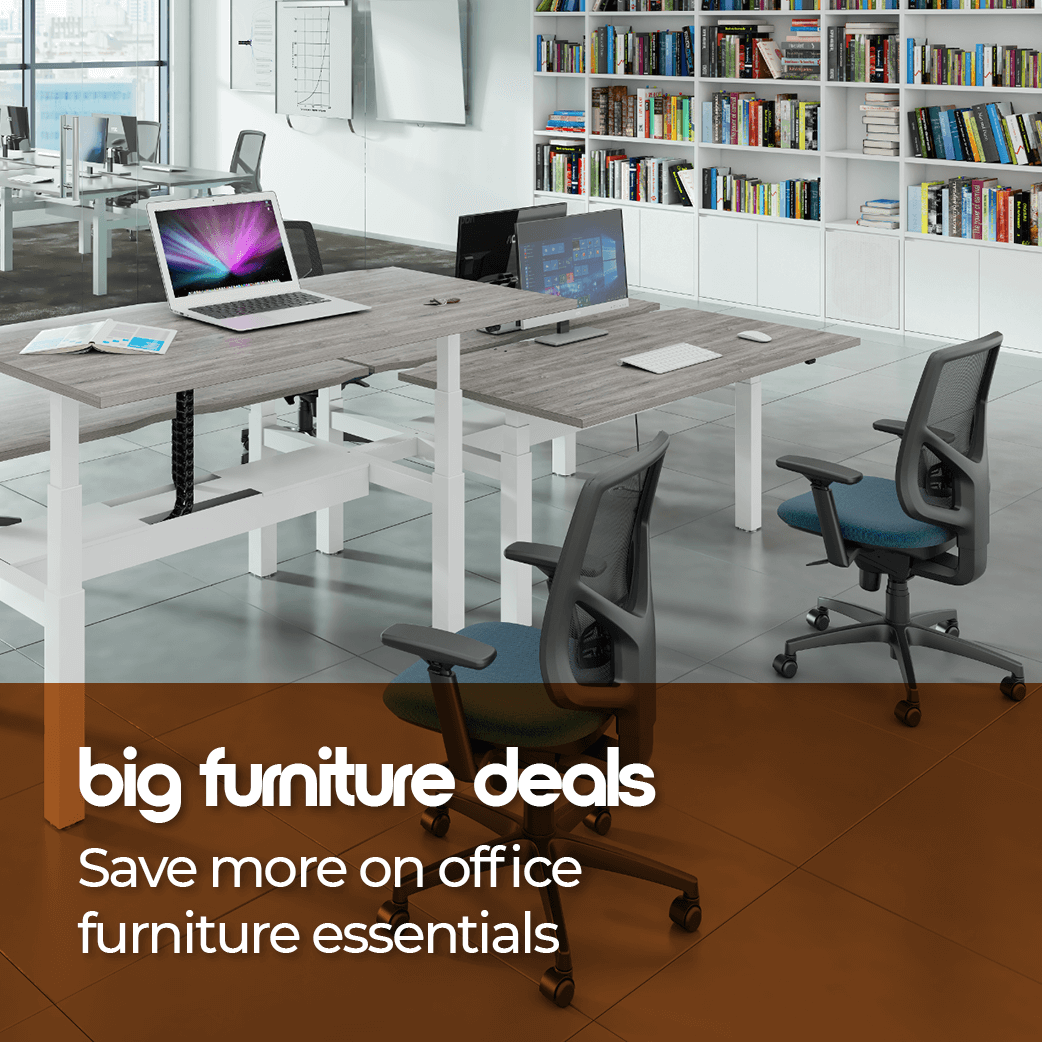 Save more on office furniture essentials.